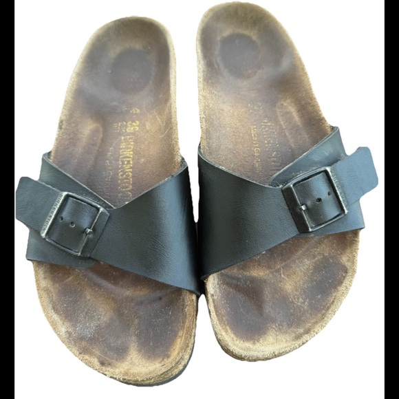 Birkenstock Madrid Slide Sandals birko-flor size 39 / 8 US - Picture 1 of 8